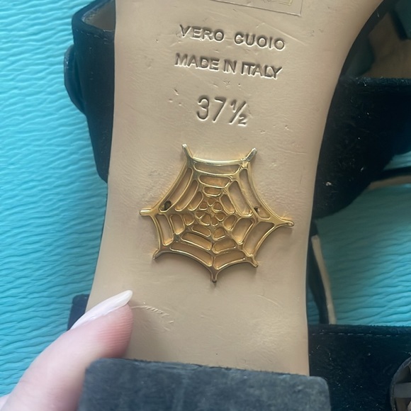 Charlotte Olympia strappy gem heeled flats - Picture 2 of 5